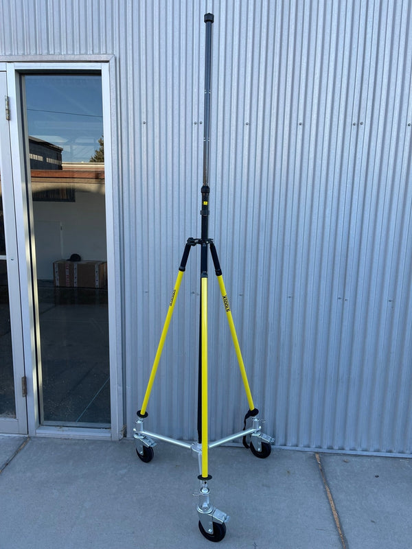 3WD – 3-Wheel Adjustable Tripod Dolly for BLK360 & BLK2GO Surveying and Scanning