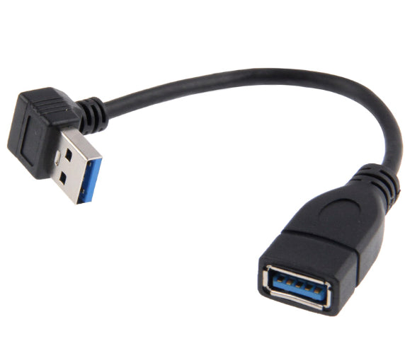USB3EC USB 3.0 Right Angle Extension Cable – High Speed & Durable
