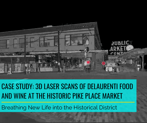 Case Study: 3D Laser Scans of DeLaurenti Food & Wine at the Historic Pike Place Market - Datum Tech Solutions