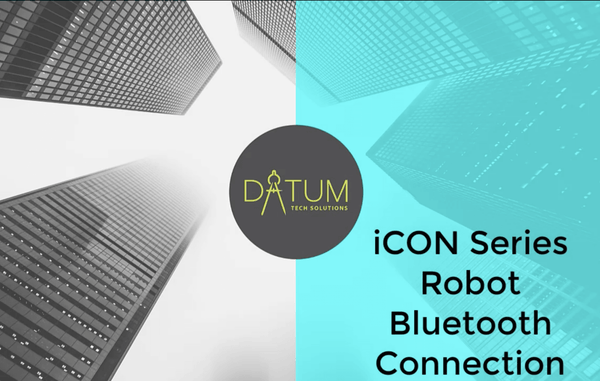 INSTRUCTIONAL VIDEO: iCON Series Robot Bluetooth Connection - Datum Tech Solutions