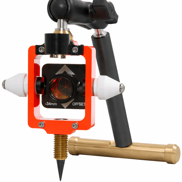 5216 - 00 Survey Prism Monopod Kit with Offset Assembly – Precision Layout & Control Setup - Datum Tech Solutions