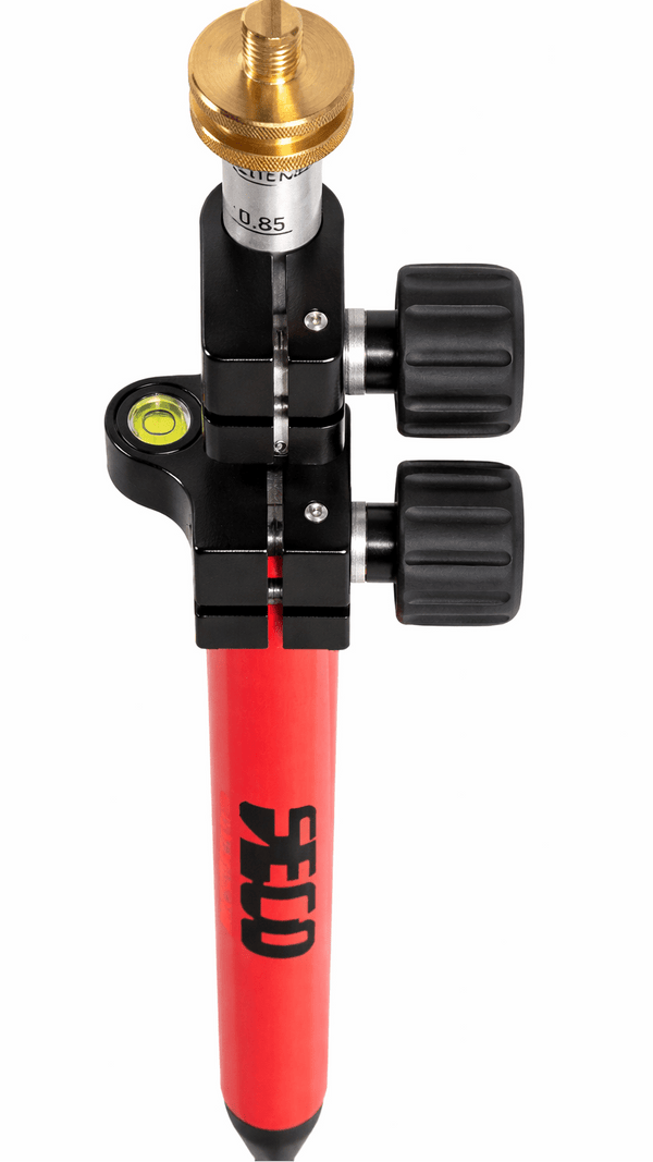 5500 - 23 Mini Prism Pole 27"–51" (5.1 ft) with 11.5mm Tip – Telescoping Survey Pole - Datum Tech Solutions