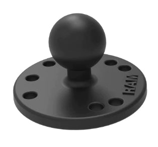 RAM-B-202U-RAM 2 7/16" DIA.BASE WITH 1" BALL