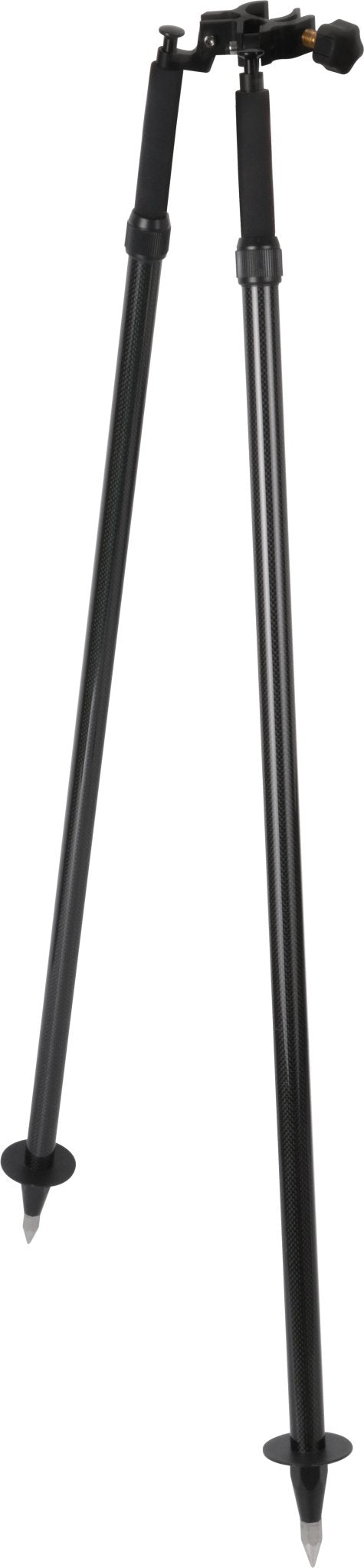CLS22C3-Bipod for Pole, Carbon Fiber with anti-crush head, Width 25-38mm with Soft Bag - Datum Tech Solutions