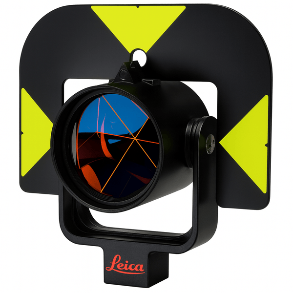 GPR121 Circular Prism with Holder & Target – Leica Precision Surveying Reflector - Datum Tech Solutions