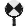 HDST 6" Black/White Scanning Target – High - Contrast Survey Target for 3D Scanning and Laser Measurement - Datum Tech Solutions