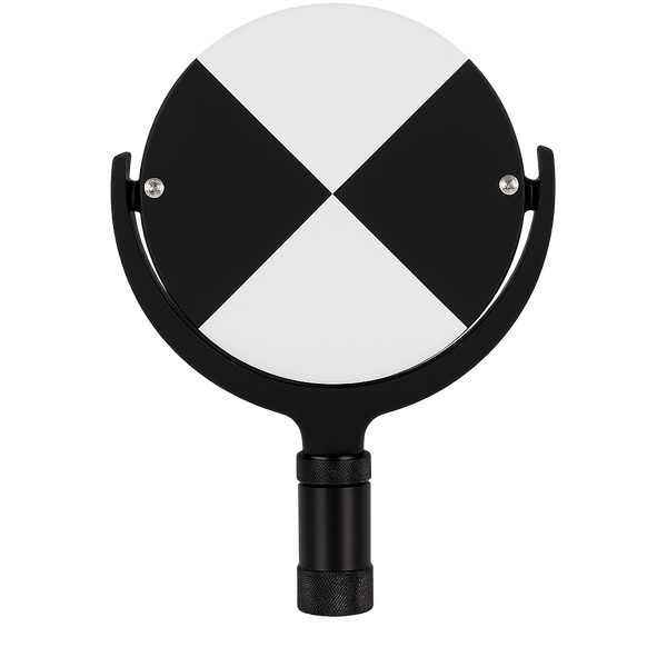 HDST 6" Black/White Scanning Target – High - Contrast Survey Target for 3D Scanning and Laser Measurement - Datum Tech Solutions