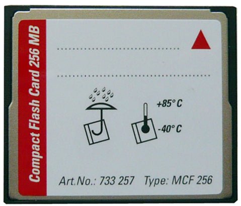 MCF256 - Compact Flash Card 256MB - Datum Tech Solutions