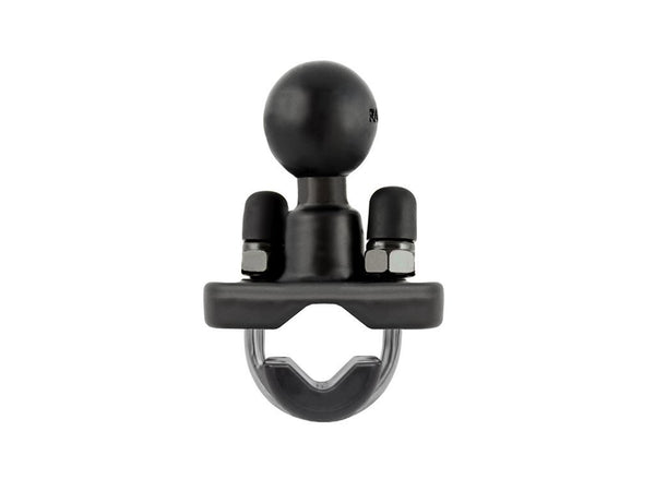 Ram Mounts RAM Rail Base with Stainless Steel U-Bolt & 1" Ball for Rails from 0.5" to 1" in Diameter-Datum Tech Solutions