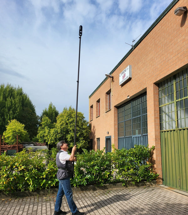 Scan&Go Telescopic Carbon Pole for BLK2GO In Use | Datum Tech Solutions